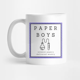 Paper Boys podcast logo Mug